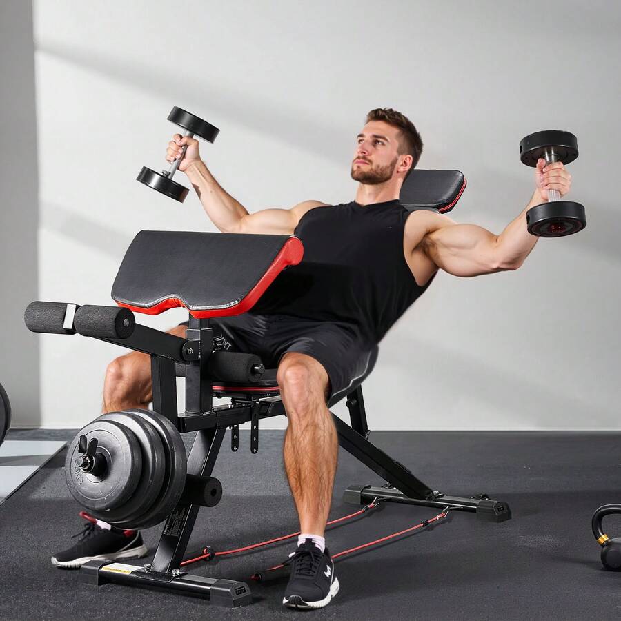 Home Gym Leg Press - Ławka do ćwiczeń, ławka z regulacją