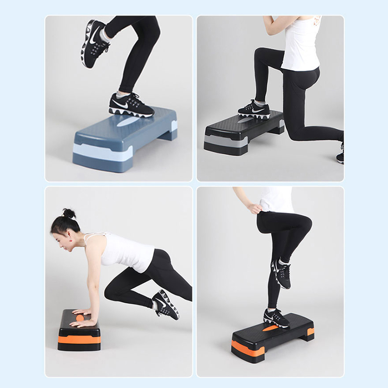 Treadmill Home Gym - Regulowana dwuwarstwowa bieżnia fitness z pedałami