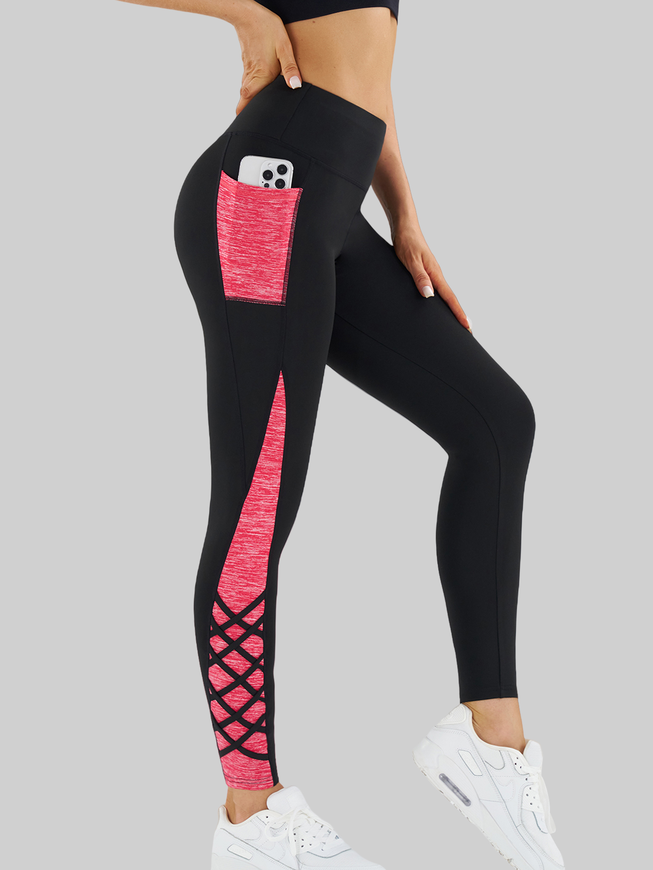 Kontrastowe legginsy do jogi z – Home Gym Leg Press recenzja i cena