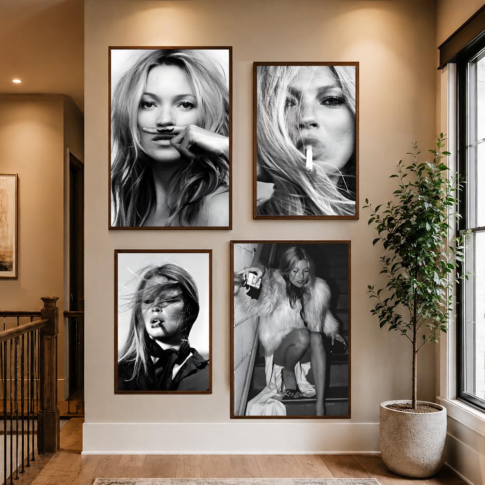 Plakat z Kate Moss HD, wodoodp – Home Gym Aesthetic recenzja i cena