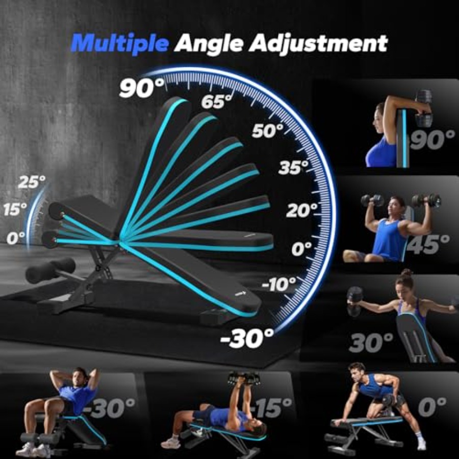 Składana ławka do ćwiczeń w do – Home Gym Leg Press recenzja i cena