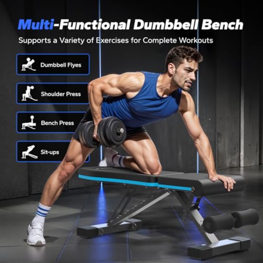Składana ławka do ćwiczeń w do – Home Gym Leg Press recenzja i cena
