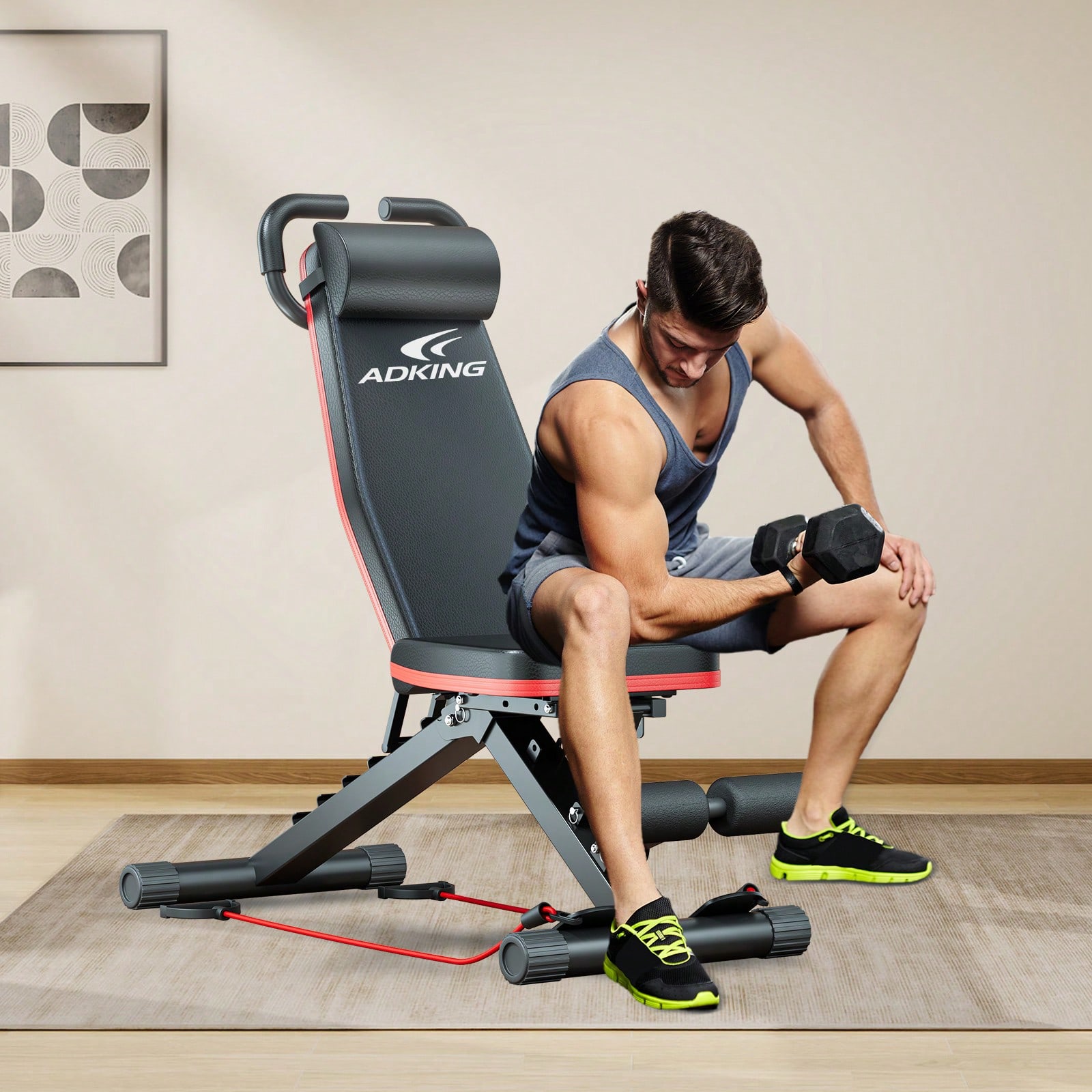 Standardowa ławka do ćwiczeń,  – Home Gym Leg Press recenzja i cena