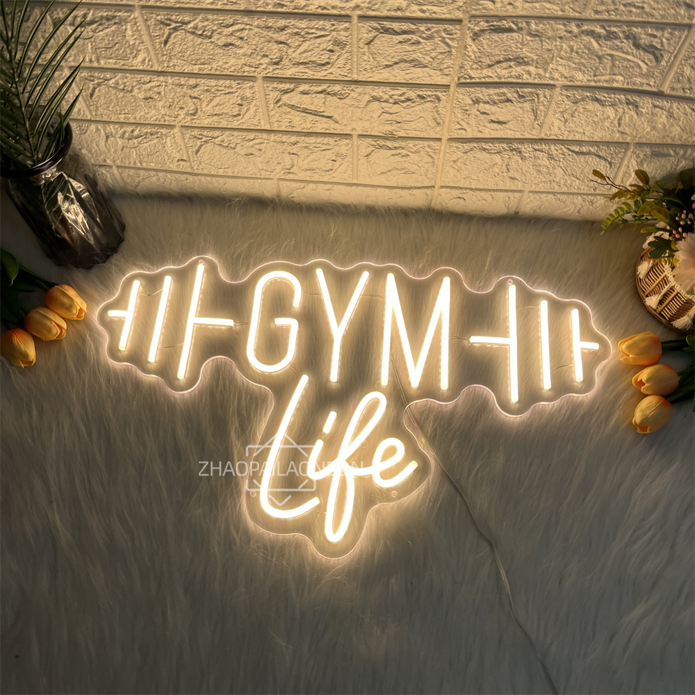 Neonowe litery LED w kształcie – Home Gym Aesthetic recenzja i cena