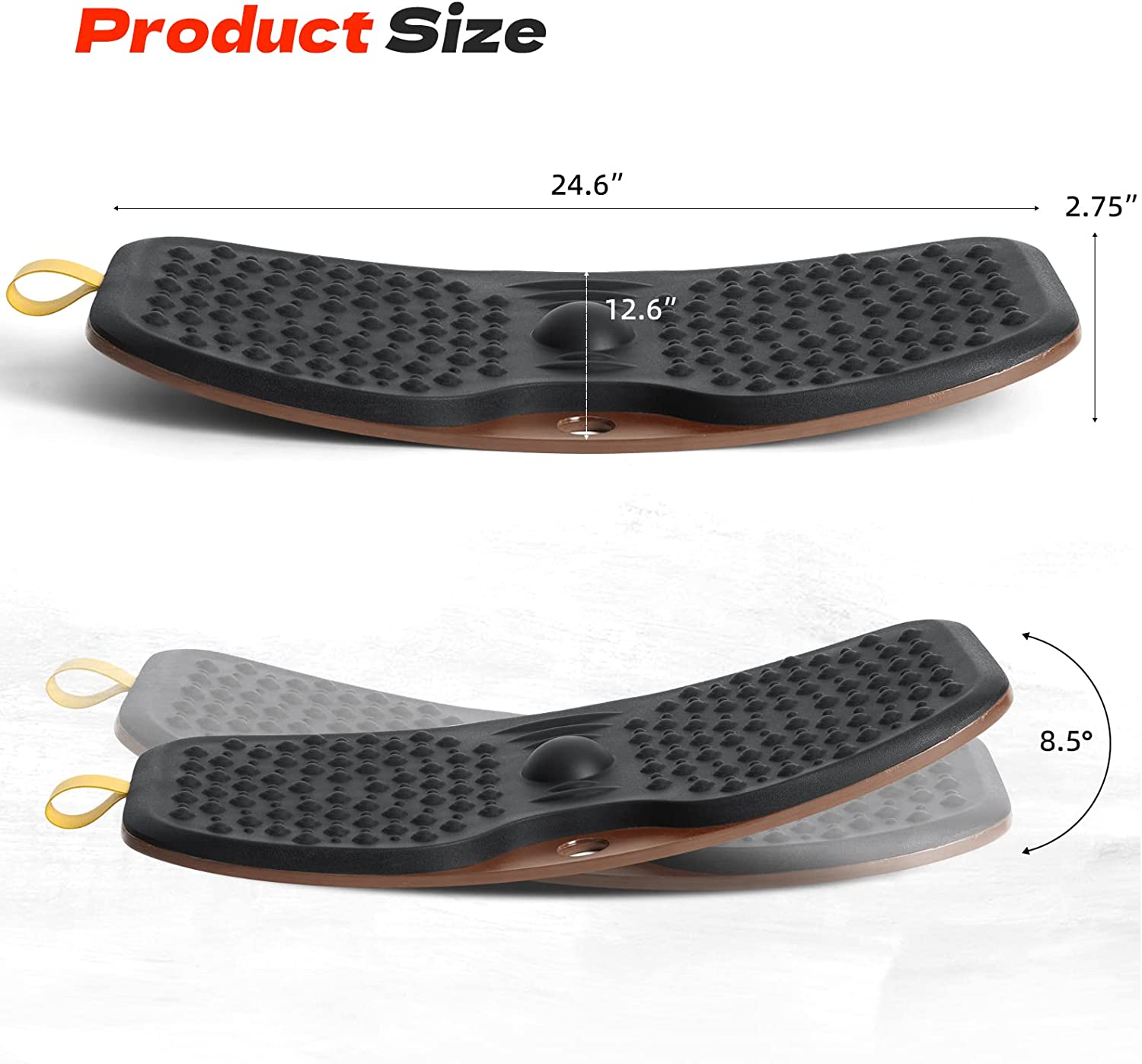 Mata pod biurko stojące z list – Wobble Board Balance recenzja i cena